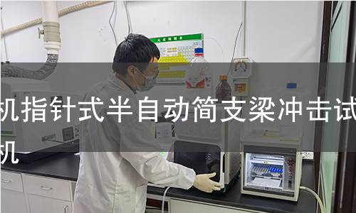 微機指針式半自動簡支梁沖擊試驗機