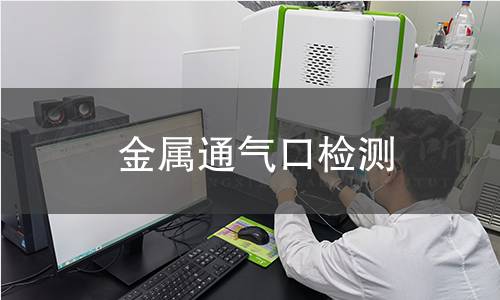 金屬通氣口檢測(cè)