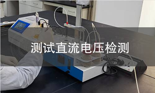 測試直流電壓檢測