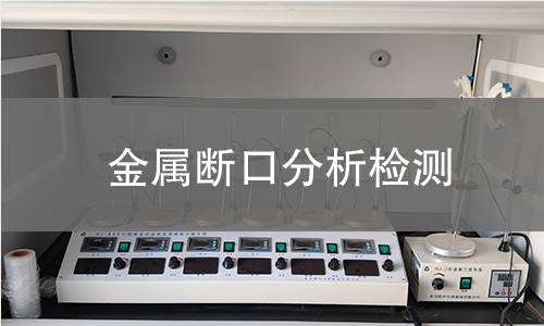 金屬斷口分析檢測