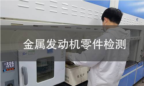金屬發(fā)動機零件檢測