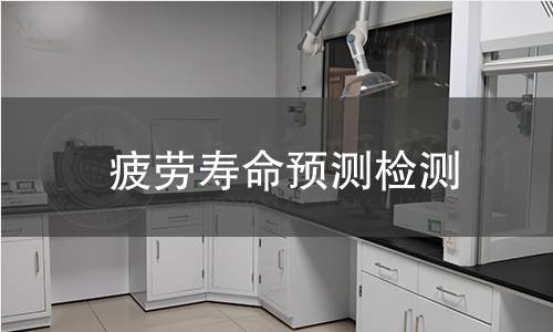 疲勞壽命預測檢測