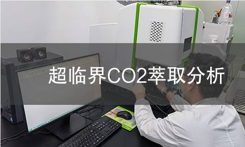 超臨界CO2萃取分析